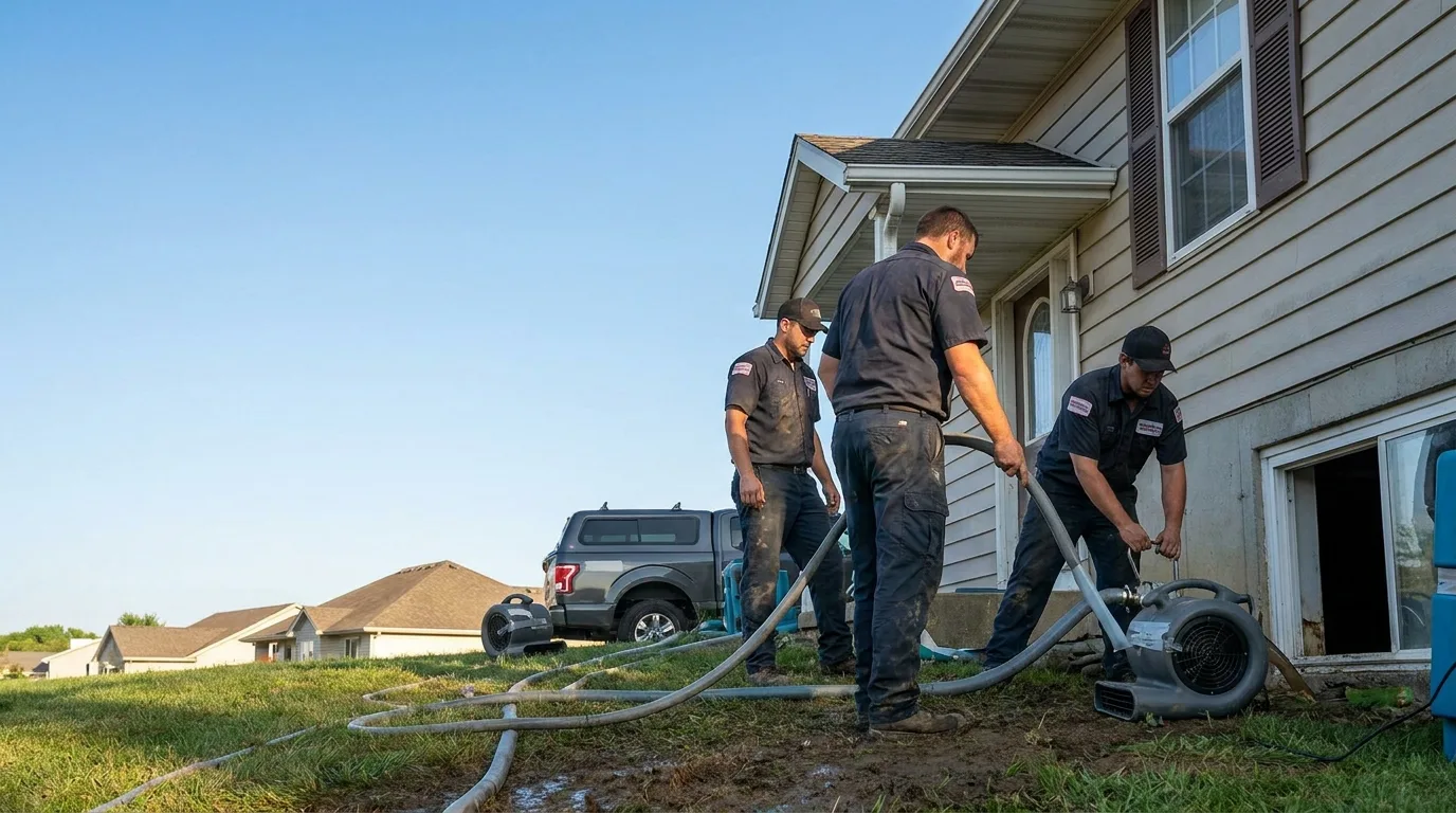 Water Removal in Sidney, TX near me